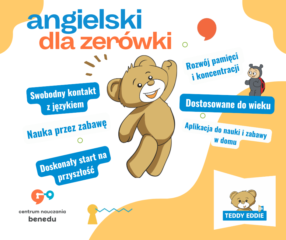 Teddy Eddie dla sześciolatków! Angielski dla zerówki! 
